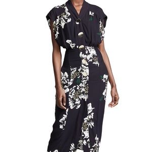 Paper London Floral Midi Dress